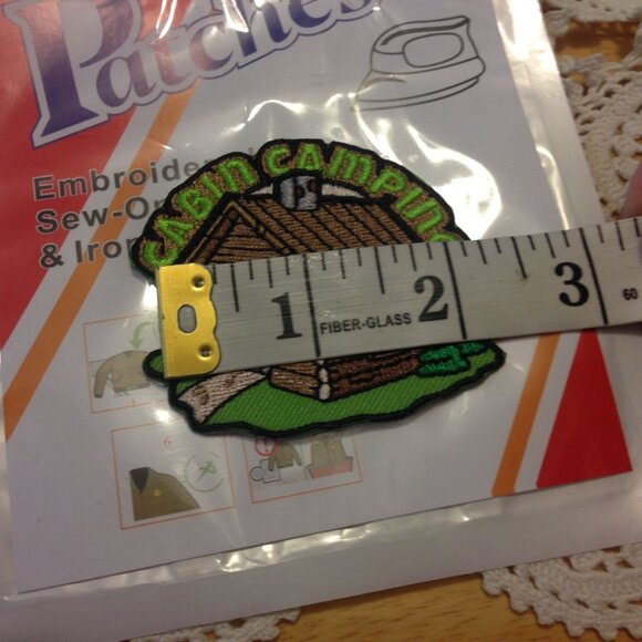 Crafts bundle, embroidered outdoorsy sew-on & iron-on patches - Picture 5 of 8